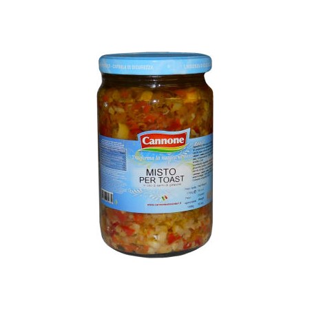 MISTO TOAST SACLA' IN OLIO VASO  ML.1700